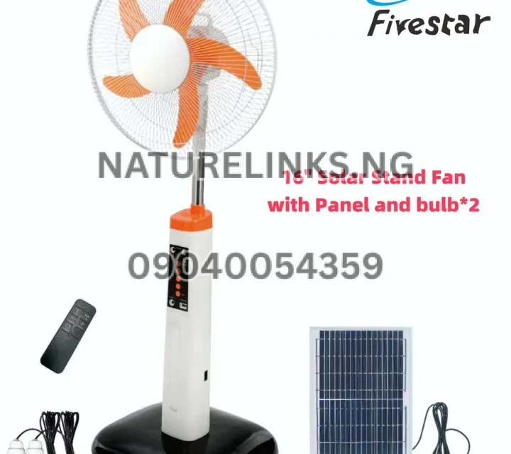 FiveStar Solar Rechargeable Fan Price in Nigeria FiveStar Solar Rechargeable Fan Price in Nigeria Nature Solar Global Limited
