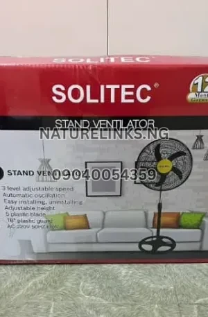 Solitec Stand Ventilator Fan Price in Nigeria Nature Solar Global Limited 🇳🇬