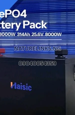 8KWH Haisic Lithium Battery Price in Nigeria Nature Solar Global Limited 🇳🇬