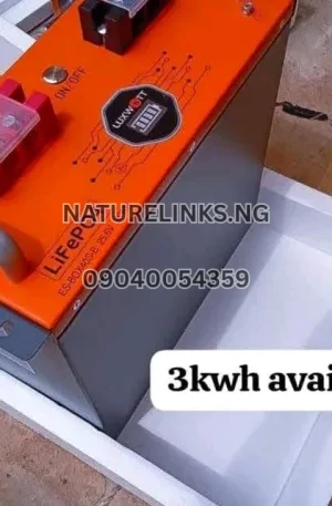 LuxWatt 3KWh Lithium Battery Price in Nigeria Nature Solar Global Limited 🇳🇬