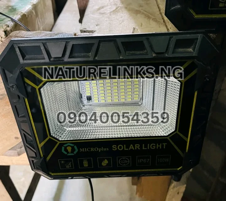 100W Micro Plus Solar Flood Light Price in Nigeria 100W Micro Plus Solar Flood Light Price in Nigeria Nature Solar Global Limited π³π¬