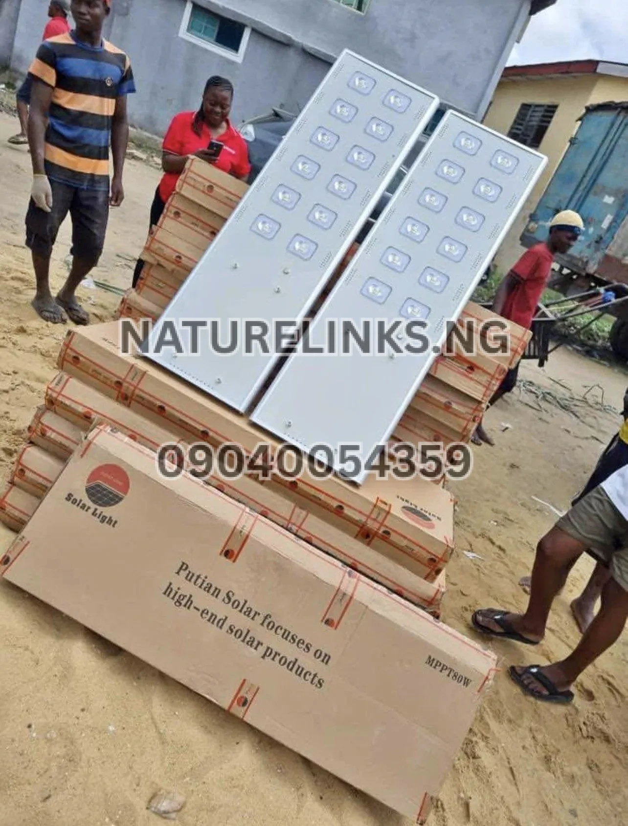Putian Industrial Solar Street Light Price in Nigeria