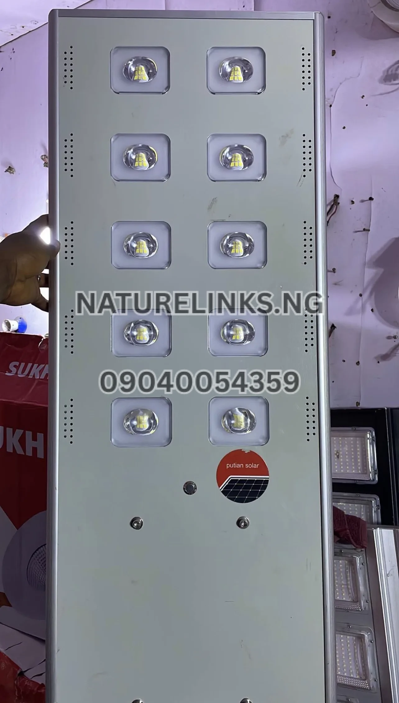 Putian All in One Solar Street Light Price in Nigeria