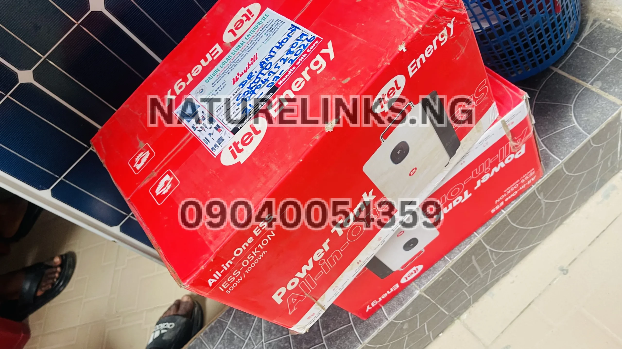 How to Connect Itel Power Tank to Solar Panel