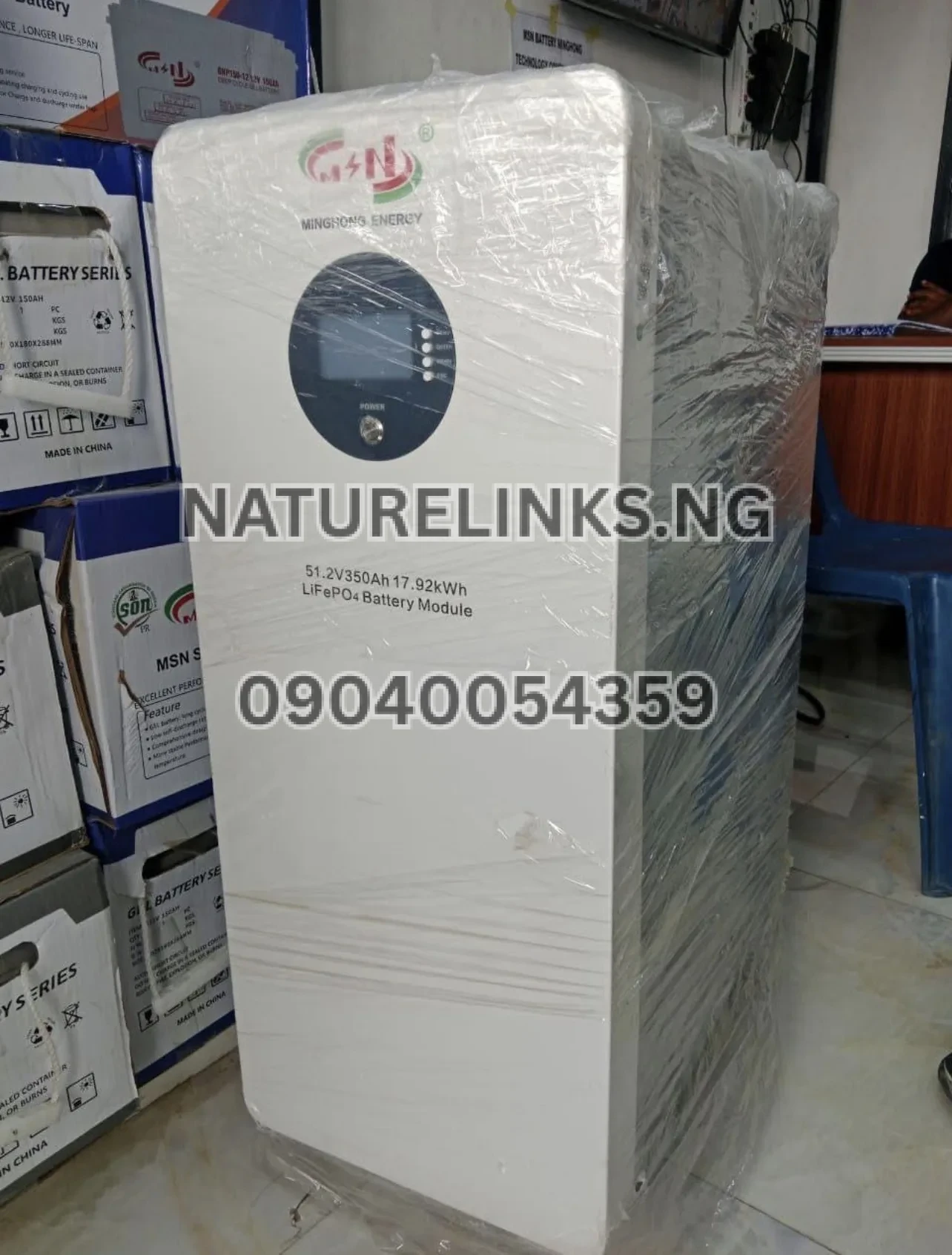 MSN 18KWH Lithium Battery Price in Nigeria