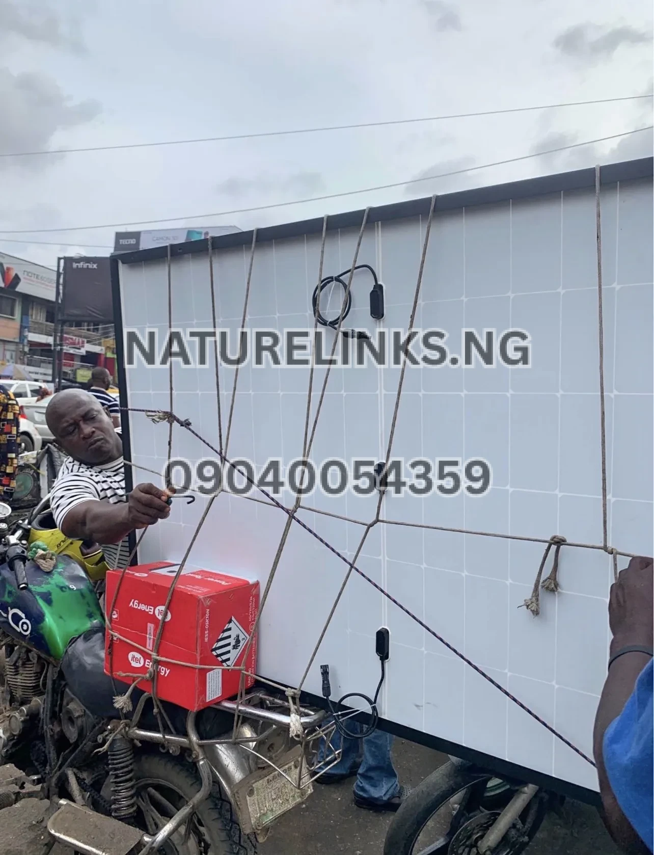 How to Connect Itel Power Tank to Solar Panel