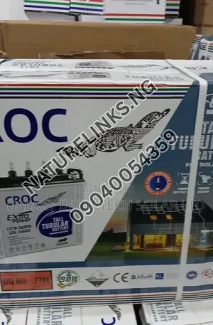 240AH Croc Tall Tubular Battery Price in Nigeria Nature Solar Global Limited 🇳🇬