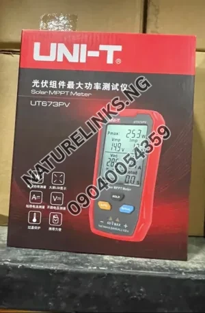 UNI-T Solar MPPT Meter UT673PV Price in Nigeria Nature Solar Global Limited 🇳🇬