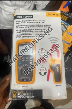 FLUKE 283 FC/PV Solar Digital Multimeter and Wireless Current Clamp Kit Price in Nigeria FLUKE 283 FC/PV Solar Digital Multimeter and Wireless Current Clamp Kit Price in Nigeria Nature Solar Global Limited π³π¬