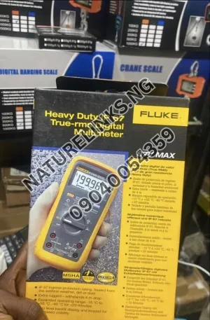 Fluke 87V MAX Heavy Duty IP67 True-RMS Digital Multimeter Price in Nigeria Fluke 87V MAX Heavy Duty IP67 True-RMS Digital Multimeter Price in Nigeria Nature Solar Global Limited π³π¬