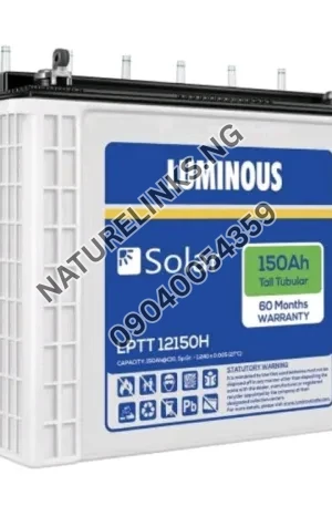 Luminous 220Ah 12V Tubular Battery Price in Nigeria Nature Solar Global Limited 🇳🇬