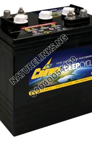 Crown 220AH 12V Battery Price in Nigeria Nature Solar Global Limited 🇳🇬