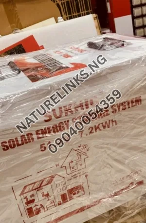 Sukhig 51.2V 7.2KWh Lithium Battery Price in Nigeria Nature Solar Global Limited 🇳🇬