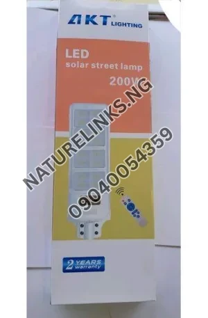 Akt Solar Street Light 150W + Free Pole Price in Nigeria Nature Solar Global Limited 🇳🇬