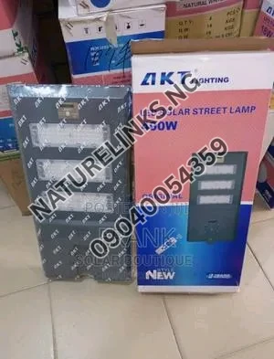 AKT Solar Street Light 400W Price in Nigeria Nature Solar Global Limited 🇳🇬