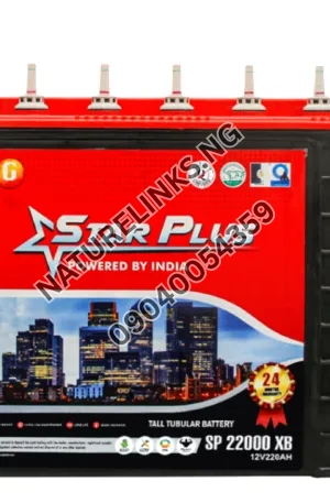 Starplus Tubular Battery 12V/220AH Price in Nigeria Nature Solar Global Limited 🇳🇬