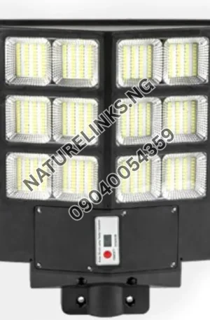 600W SOLAR STREET LIGHT WITH SENSOR AND REMOTE Price in Nigeria Nature Solar Global Limited 🇳🇬