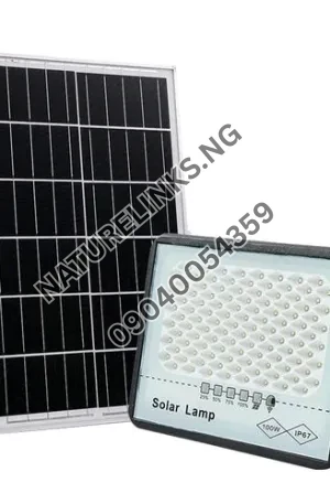 100W KTJ Solar Flood Light Price in Nigeria Nature Solar Global Limited 🇳🇬