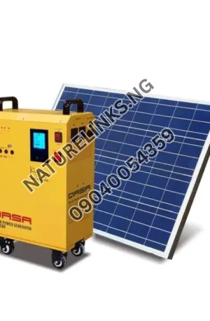 500 Watts Solar Generator QPG 500 + Solar Panel Price in Nigeria Nature Solar Global Limited 🇳🇬