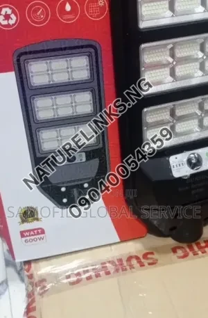 Sukhig Solar Street Light 600W Price in Nigeria Nature Solar Global Limited 🇳🇬