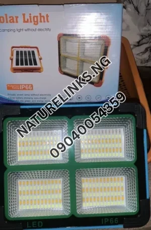 400W Solar Rechargeable Flood Light Price in Nigeria Nature Solar Global Limited