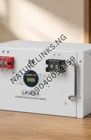 3KWH/24V LUXWATT LIFEPO4 BATTERY Price in Nigeria Nature Solar Global Limited 🇳🇬 2