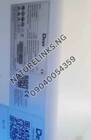 16KWH/48V DEYE LIFEPO4 BATTERY Price in Nigeria Nature Solar Global Limited 🇳🇬