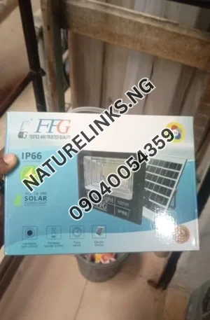 100W FFG SOLAR FLOOD LIGHT Price in Nigeria Nature Solar Global Limited
