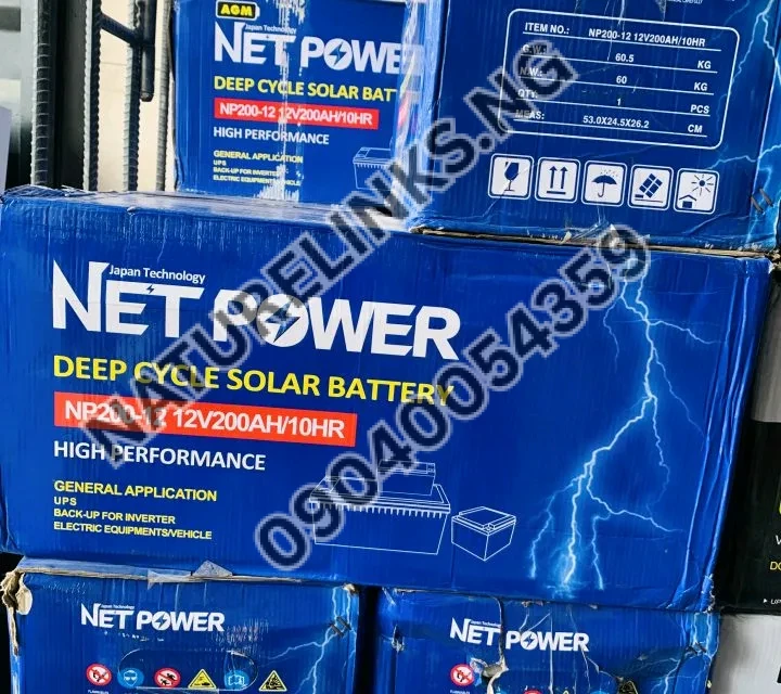 Net Power Deep Cycle Solar Battery Price in Nigeria Net Power Deep Cycle Solar Battery Price in Nigeria Nature Solar Global Limited