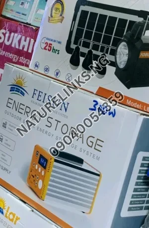 300W Feisun Energy Storage Price in Nigeria Nature Solar Global Limited 🇳🇬