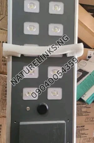 100W All In One Solar Street Light Price in Nigeria Nature Solar Global Limited 🇳🇬