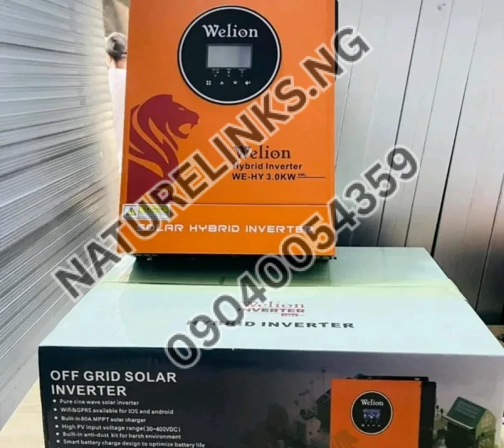 3KVA Welion Hybrid Inverter Price in Nigeria 3KVA Welion Hybrid Inverter Price in Nigeria Nature Solar Global Limited