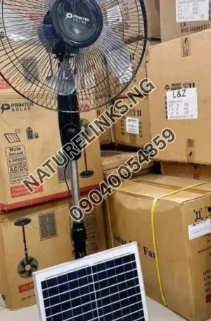 16” CharWeek Solar Fan Price in Nigeria Nature Solar Global Limited 🇳🇬