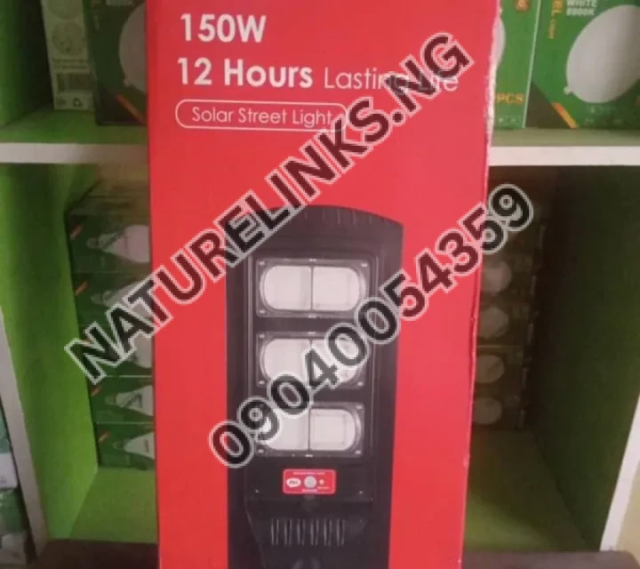 Itel 150w Solar Street Light Price in Nigeria Itel 150w Solar Street Light Price in Nigeria Nature Solar Global Limited