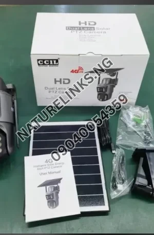 HD Dual Lens Solar PTZ Camera Price in Nigeria Nature Solar Global Limited 🇳🇬