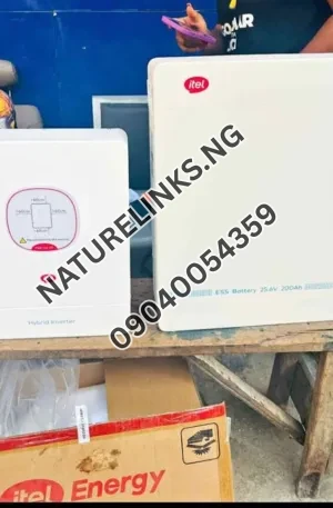 ITEL 5KWH24V LITHIUM Ion Battery Price in Nigeria Nature Solar Global Limited