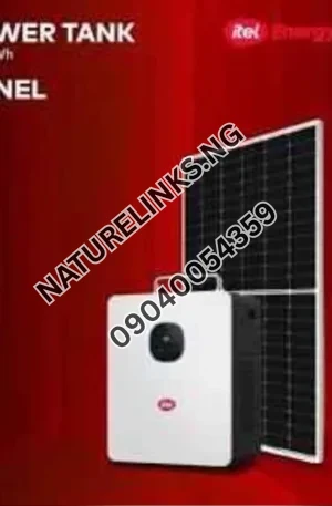 ITEL POWER TANK 500W OUTPUT/1KWH LITHIUM BATTERY Price in Nigeria Nature Solar Global Limited