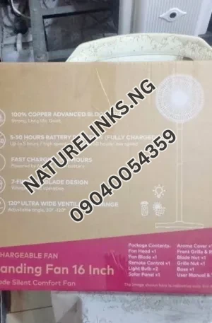 ITEL Solar and Rechargeable Fan Price in Nigeria Nature Solar Global Limited