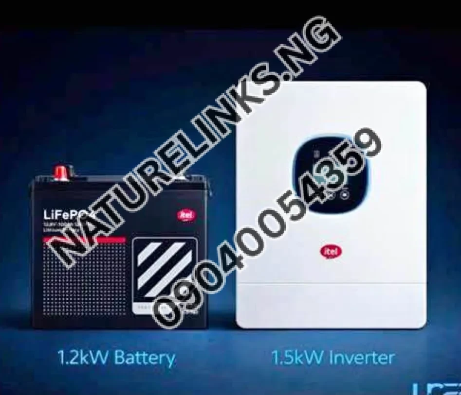 Itel 1.5kVA and 1.2kWh Battery Price in Nigeria Itel 1.5kVA and 1.2kWh Battery Price in Nigeria Nature Solar Global Limited