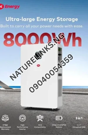 Itel 8000Wh 3in1 Solar Generator Price in Nigeria Nature Solar Global Limited