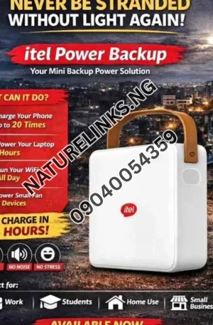 Itel Power Backup Price in Nigeria Nature Solar Global Limited