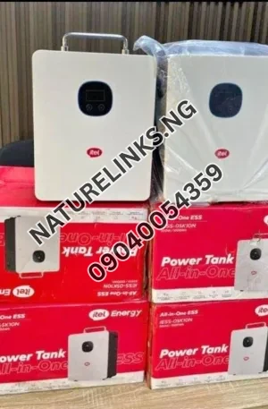Itel Power Tank and 250W Solar Panel Price in Nigeria Nature Solar Global Limited