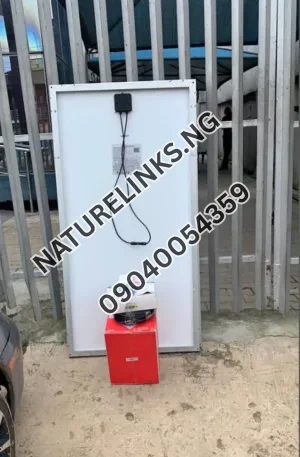 Itel PowerTank, 300 Watt Canadian Solar Panel 2 Units, 4mm Cable, AC/DC Breaker Price in Nigeria Nature Solar Global Limited