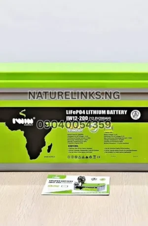 Iwin 12v 200ah gel battery Price in Nigeria Nature Solar Global Limited 🇳🇬