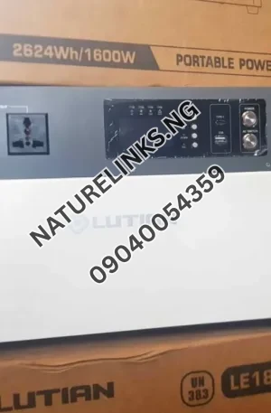 Lutian Solar Generator 2000W Price in Nigeria Nature Solar Global Limited