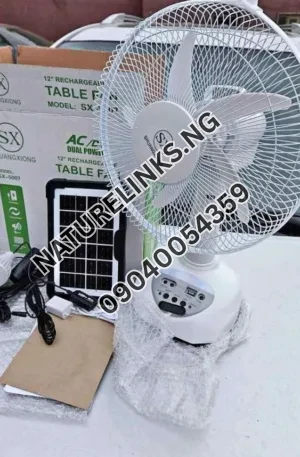 SX Solar Fan Price in Nigeria Nature Solar Global Limited