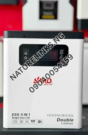 Sako Solar Generator 1000w Output and 2kwh Lithium Battery Price in Nigeria Nature Solar Global Limited