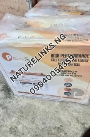 Felicity Solar High Performance Tubular Battery 250Ah 12V, Price in Nigeria Nature Solar Global Limited