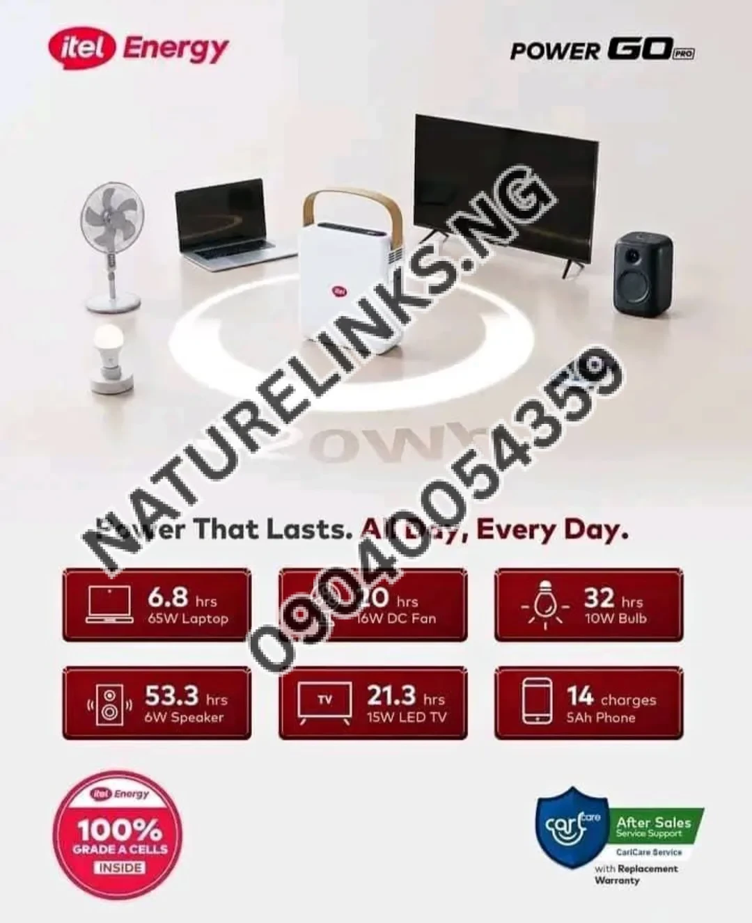 Itel Solar PowerGo Pro Price in Nigeria Itel Solar PowerGo Pro Price in Nigeria Nature Solar Global Limited