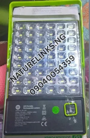 Solar Rechargeable Light Price in Nigeria Nature Solar Global Limited